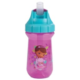 Disney First Years DOC 10oz Flip-top Straw Cup image 0