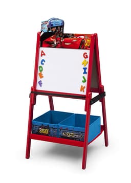 Disney Delta Children Cars Wooden Easel with Storage image 1