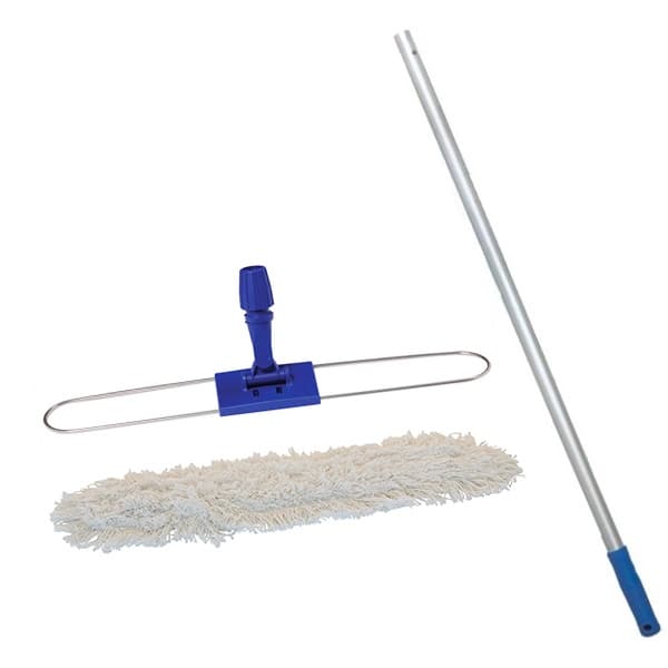 Moerman Flat Mop 40cm with Frame, and Vero Handle 140cm
