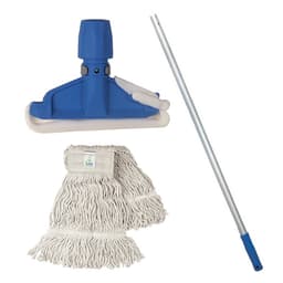 Moerman Wet Mop 400g with Holder, and Vero Handle 140cm image 0