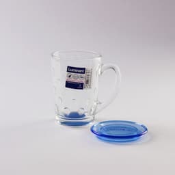Luminarc New Morning Blue Mug With Lid 320ml image 0