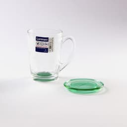 Luminarc New Morning Green Mug With Lid 320ml image 0