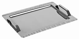 OMS Stainless Steel Tray Tarama with Handle 44.2x32cm image 0
