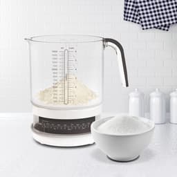 Salter Add & Weigh Jug Kitchen Scale - Black image 1