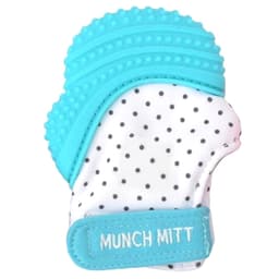 Munch Mitt Teething Mitt Aqua Blue image 0