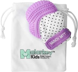 Munch Mitt Teething Mitt Purple image 2
