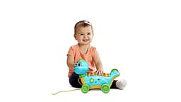 Leapfrog Lettersaurus Alphabet Pull Toy Teal image 3