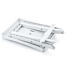 Plast Art Folding Stool Chair 32x34x29 White image 1