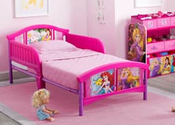 Disney Delta Children Disney Princess Toddler Bed 137cm x 73cm image 1