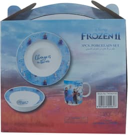 Disney Frozen II Porcelain Breakfast Set of 3 image 2