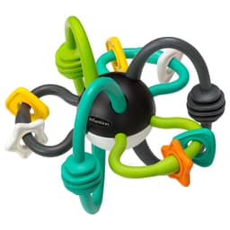 Infantino Shake & Teethe Flexible Rattle Ball image 0