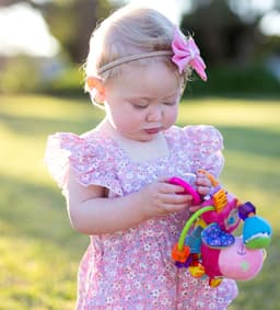 Playgro Clopette Activity Rattle Pink image 1
