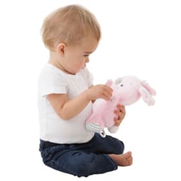 Playgro Musical Pullstring Bunny Pink image 1