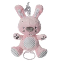 Playgro Musical Pullstring Bunny Pink image 0