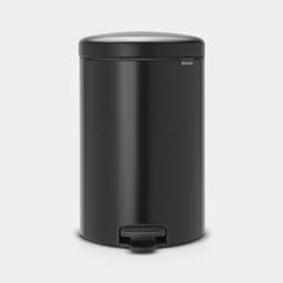 Brabantia Pedal Bin Newicon Matt Black 20 L image 0