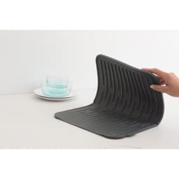 Brabantia Silicone Dish Drying Mat Dark Grey image 1