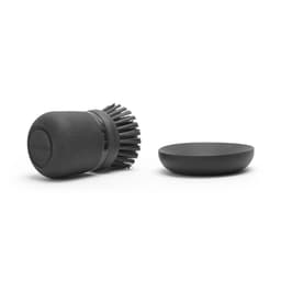 Brabantia Soap Dispensing Dish Brush Dark Grey image 1