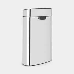 Brabantia Touch Bin New 40L Flat Back Brilliant Steel image 2