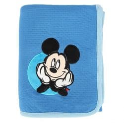 Disney Mickey Blanket Blue 76x102 cm image 0
