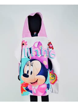 Disney Minnie Poncho Bath Towel  60 x 120 cm image 1