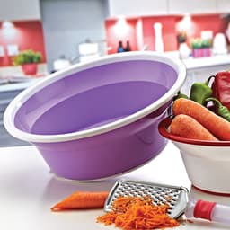 Plast Art Bowl wtih Ring 5L (Assorted Colors) image 1