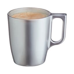 Luminarc Flashy  Breakfast Cup Silver 250ml image 1