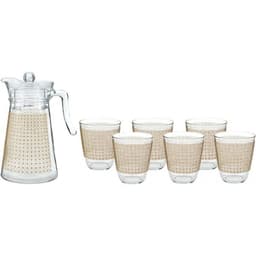 Luminarc Galaxy Gold Drink Set of 7 image 0