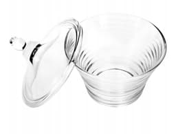 Luminarc Rynglit sugar bowl with lid 10cm image 1