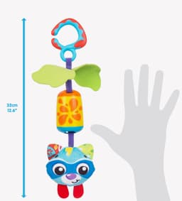 Playgro Cheeky Chimes Rocky Racoon image 3