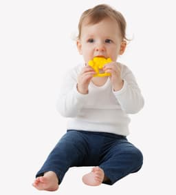 Playgro Jerry Giraffe Mini Teether image 1