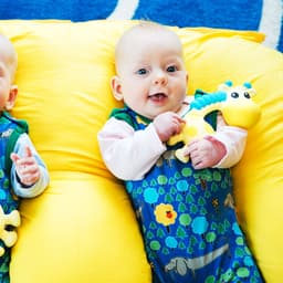 Playgro Squeak And Soothe Natural Teether image 2