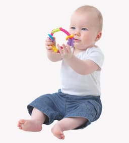 Playgro Triangle Rattle Gn New Design image 3