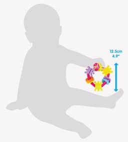 Playgro Triangle Rattle Gn New Design image 4
