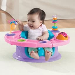 Summer Infant 3-Stage Super Seat - Pink image 1