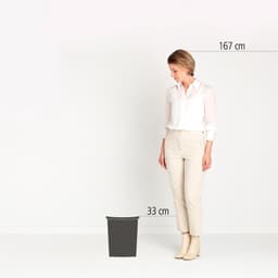 Brabantia Built In Bin Black 10L image 2