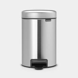 Brabantia Pedal Bin Newicone Matt Steel 3L image 0