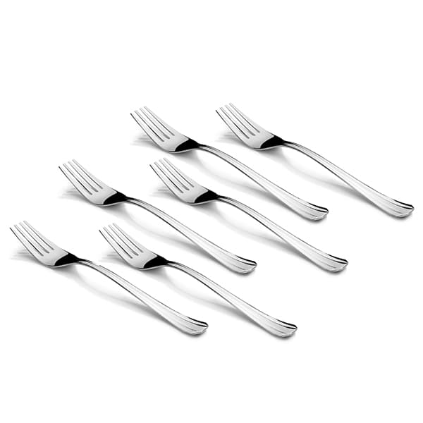 Montavo Flair Dinner Fork Silver Set of 6