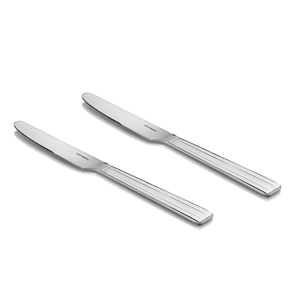 Montavo Flair Cake Knife Silver Set of 2