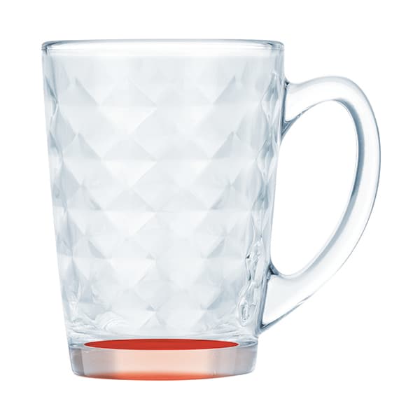 Luminarc Temp New Morning Diamond Mug  Red Line 320ml