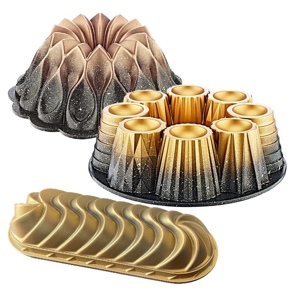 OMS Yellow Oven Dishes Set of 3