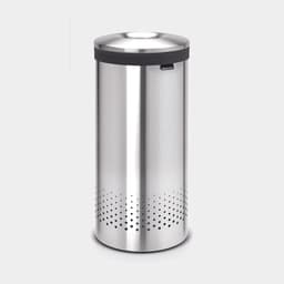 Brabantia Laundry Bin 35 Ltr Matt Steel image 0