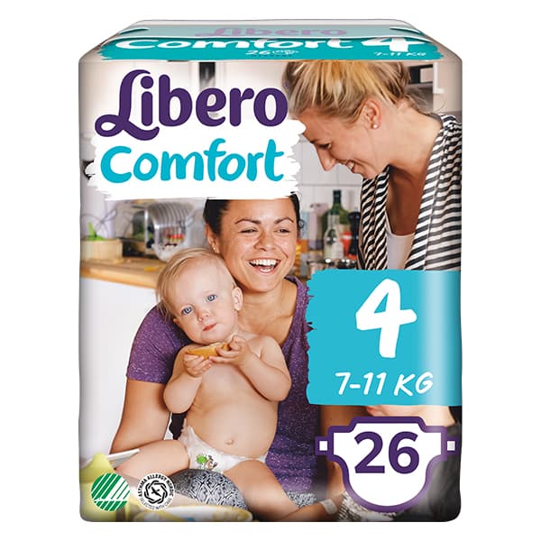 Libero Daipers Comfort 4 - 7-11 Kg (26 Pcs)
