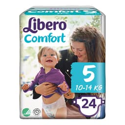 Libero Daipers Comfort 5 - 10-14 Kg (24 Pcs) image 0