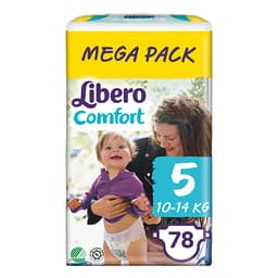 Libero Daipers Comfort 5 - 10-14 Kg (78 Pcs) image 0
