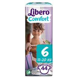 Libero Daipers Comfort 6 - 13-20 Kg ( 44 Pcs) image 0