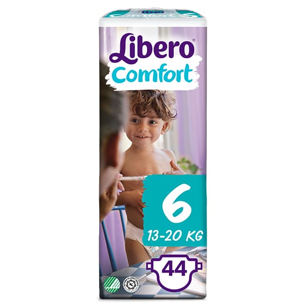 Libero Daipers Comfort 6 - 13-20 Kg ( 44 Pcs)