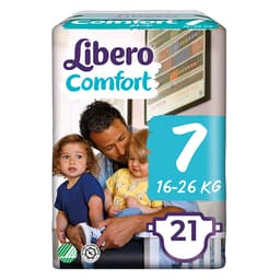 Libero Daipers Comfort 7 - 16-26 Kg (21 Pcs) image 0