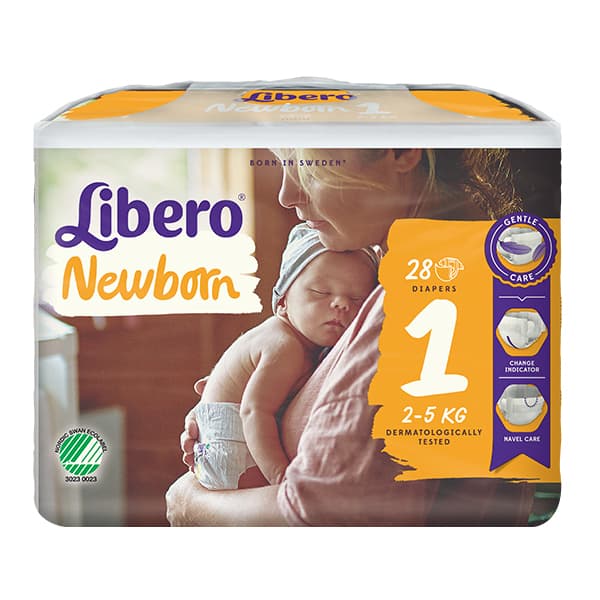 Libero Daipers Comfort Newborn 1 -  2-5KG (28 Pcs)
