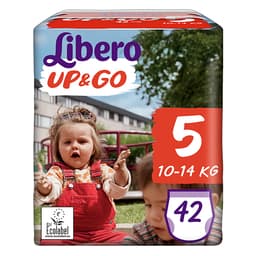 Libero Daipers Short Up & Go 5 - 10-14 Kg (42 Pcs) image 0