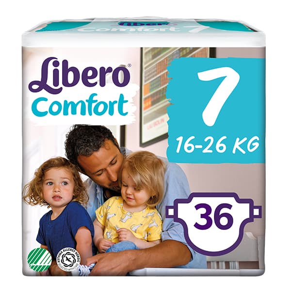Libero Daipers Comfort 7 - 16-26 Kg (36 Pcs)
